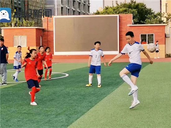 潍坊足球联赛2024小学,潍坊市奎文区明德学校足球比赛
