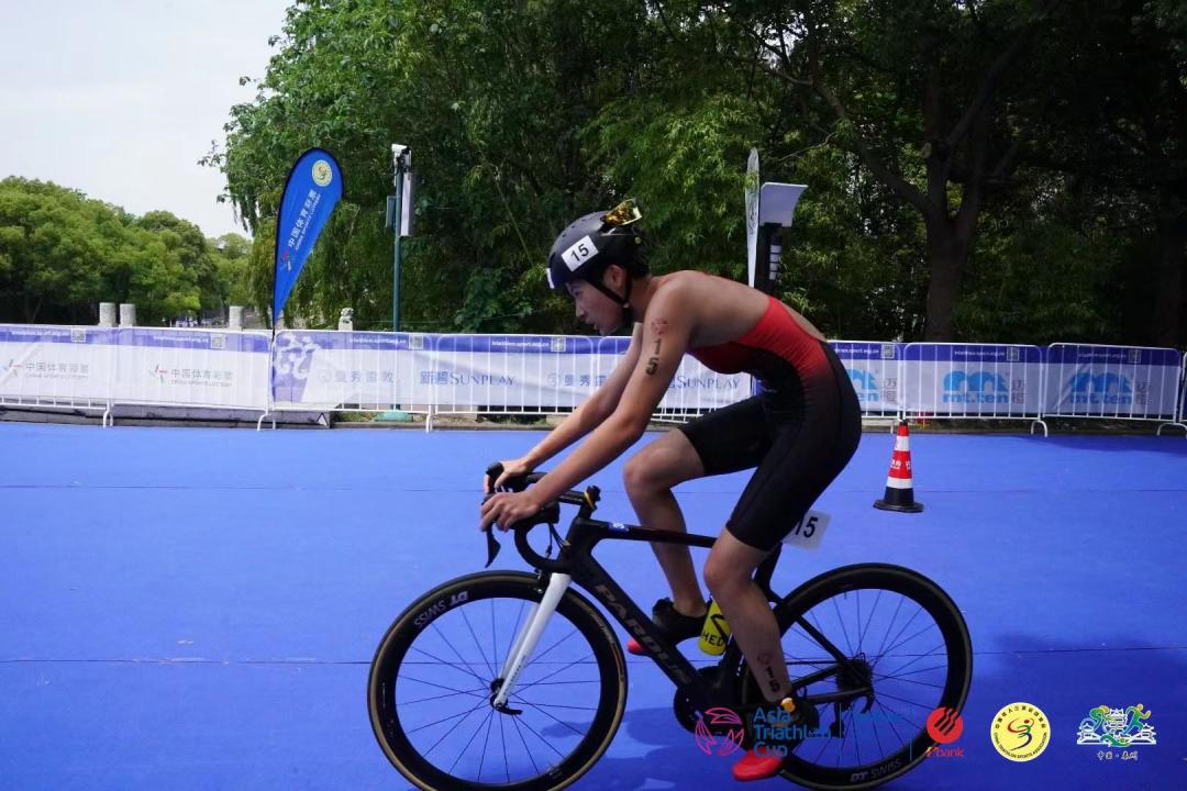铁人三项亚洲杯泰州站湖北小将收获1银3铜