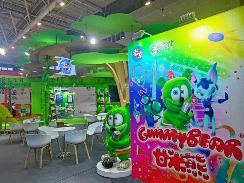 童趣满满小恐龙大冒险等国际知名动画IP亮相文博会