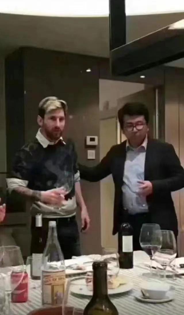 蹭梅西热度的明星,蹭梅西的俱乐部