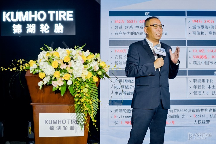 首发新能源轮胎PS71锦湖加快中国本土化进程