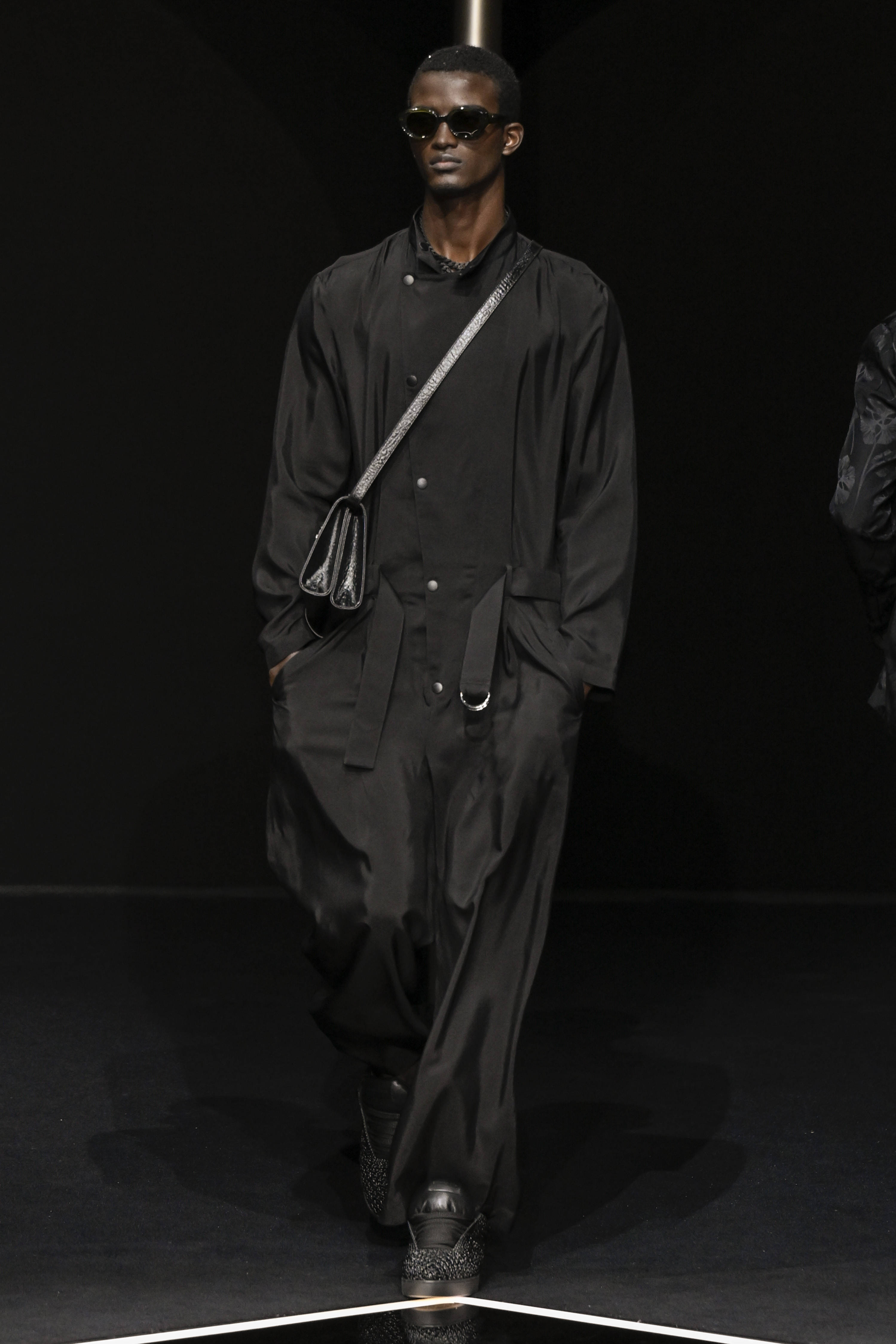 米兰时装周阿玛尼男装秀场,米兰阿玛尼秋冬男装秀