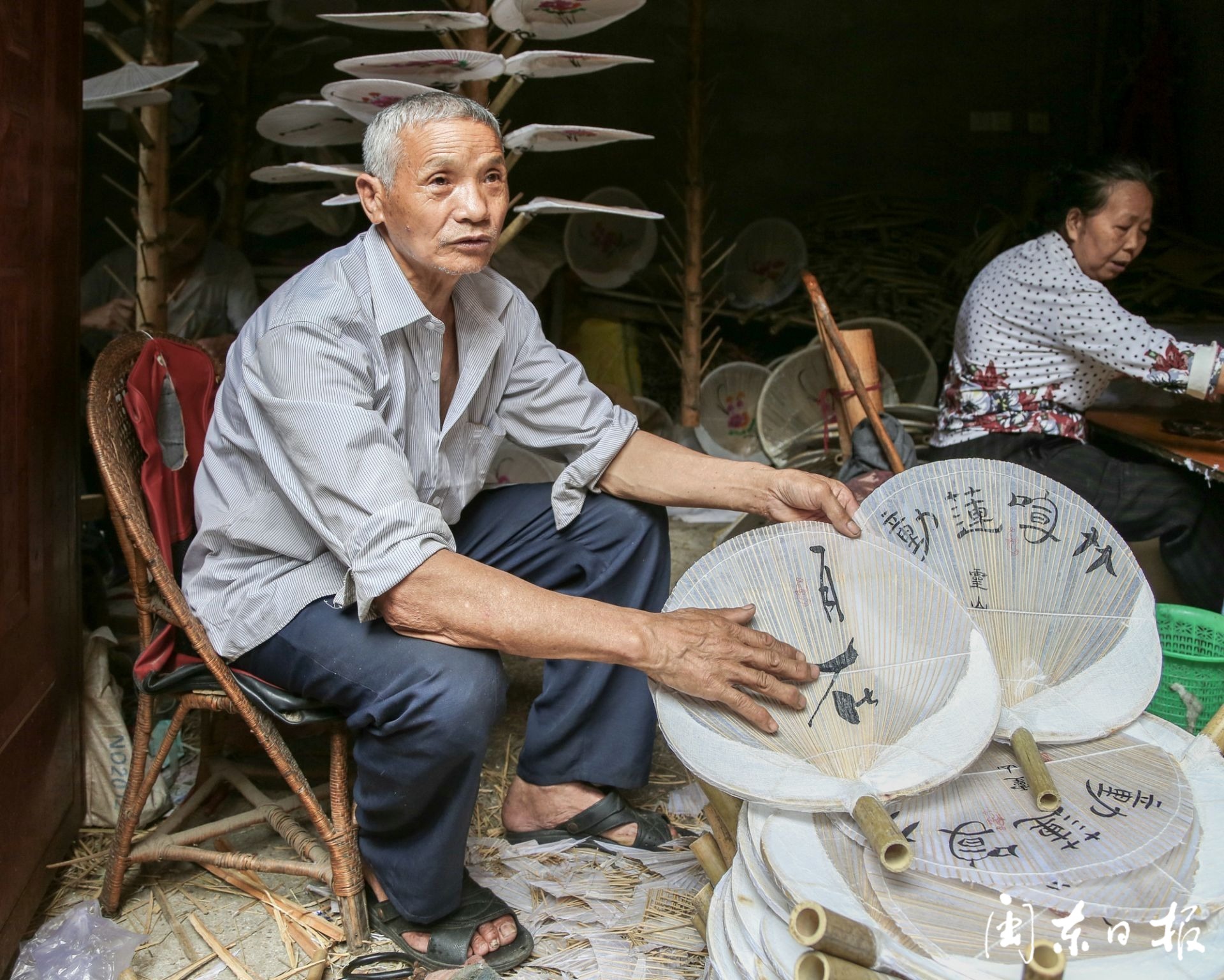 新宁德拍客团|陈秀玉:小小油扇几许乡情