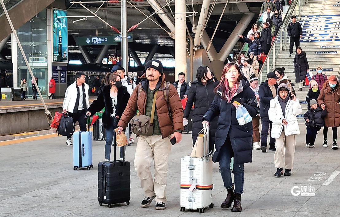 春运返程南来北往,春运行李变少了旅客回乡路更轻松