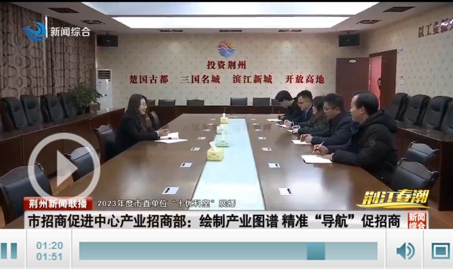 市直单位“十优科室”展播——市招商促进中心产业招商部