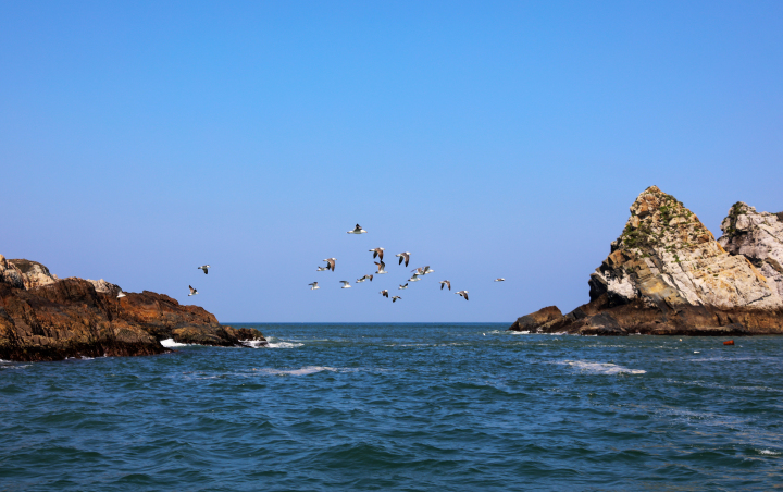 温州南麂岛碧海仙山,冬季的南麂岛风景