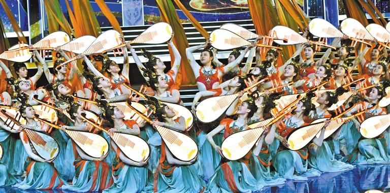 山河诗长安好燃,山河诗长安再现盛唐风华